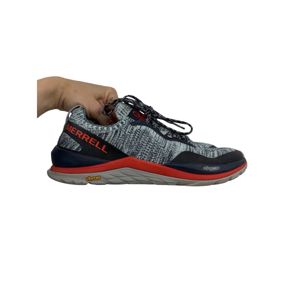 Merrell Vibram Running Shoes Womens Mag 9 Gray Trail Sneaker Size 8 Hiking